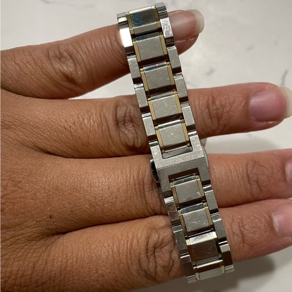 Authentic Burberry 2 tone watch - Picture 2 of 2